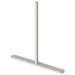 Ножка экрана - IKEA SIDORNA, 40x4x41см, светло-серый, СИДОРНА ИКЕА