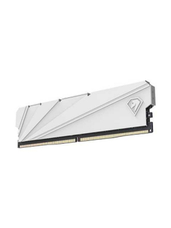Модуль памяти DDR4 Netac Shadow II 16GB 3200MHz CL16 1.35V / NTSSD4P32SP-16W / White / with radiator