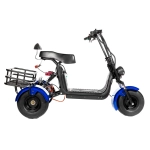 ЭЛЕКТРОСКУТЕР CITYCOCO GT X5 TRIKE 1500W 15AH 48V Синий