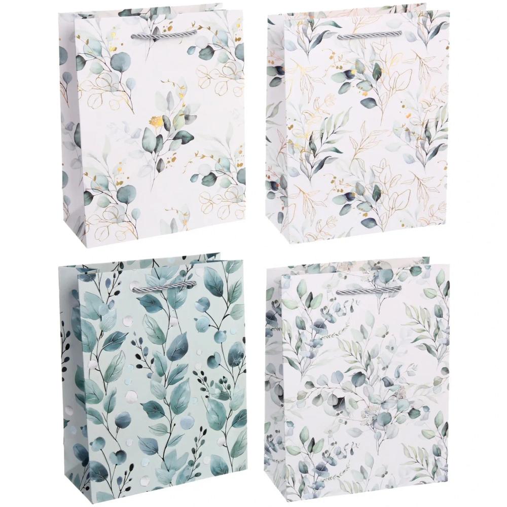 Пакет подарочный «Луговые цветы» 18*23*8 см