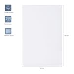 Холст грунтованный на подрамнике, 40х60 см, мелкое зерно, хлопок 100%, Гамма