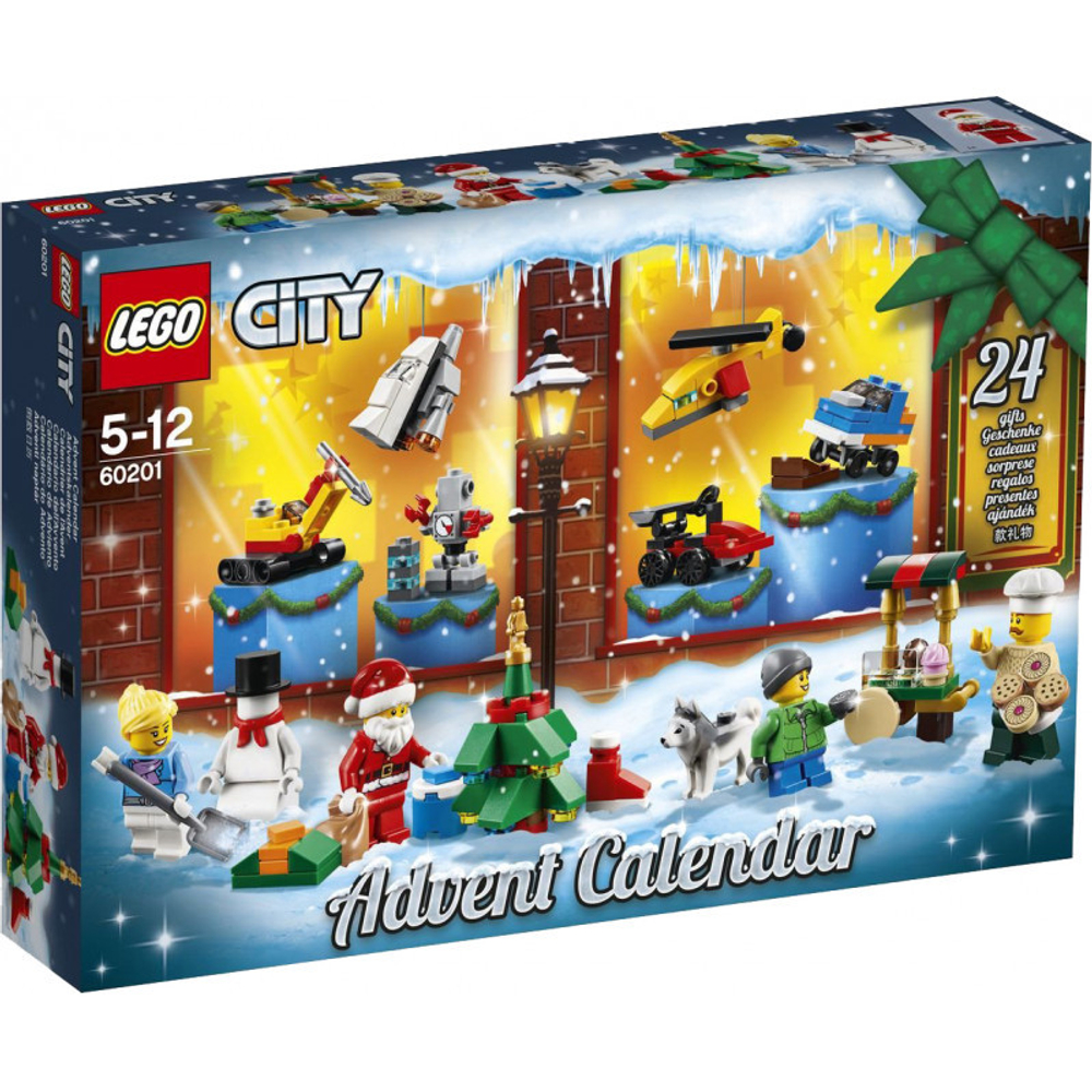 LEGO City: Новогодний календарь 2019 60201 — City Advent Calendar — Лего Сити Город