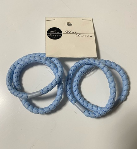 Резинки для волос "Спорт экстра", плетение, 5 см, цвета МИКС