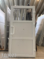 Дверь пластиковая входная Б/У 2030(в) x 1030(ш)