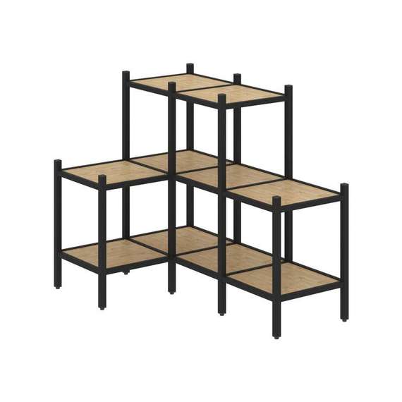 Лофт Угловой внутренний стеллаж VR.L-37  862*1278*1047