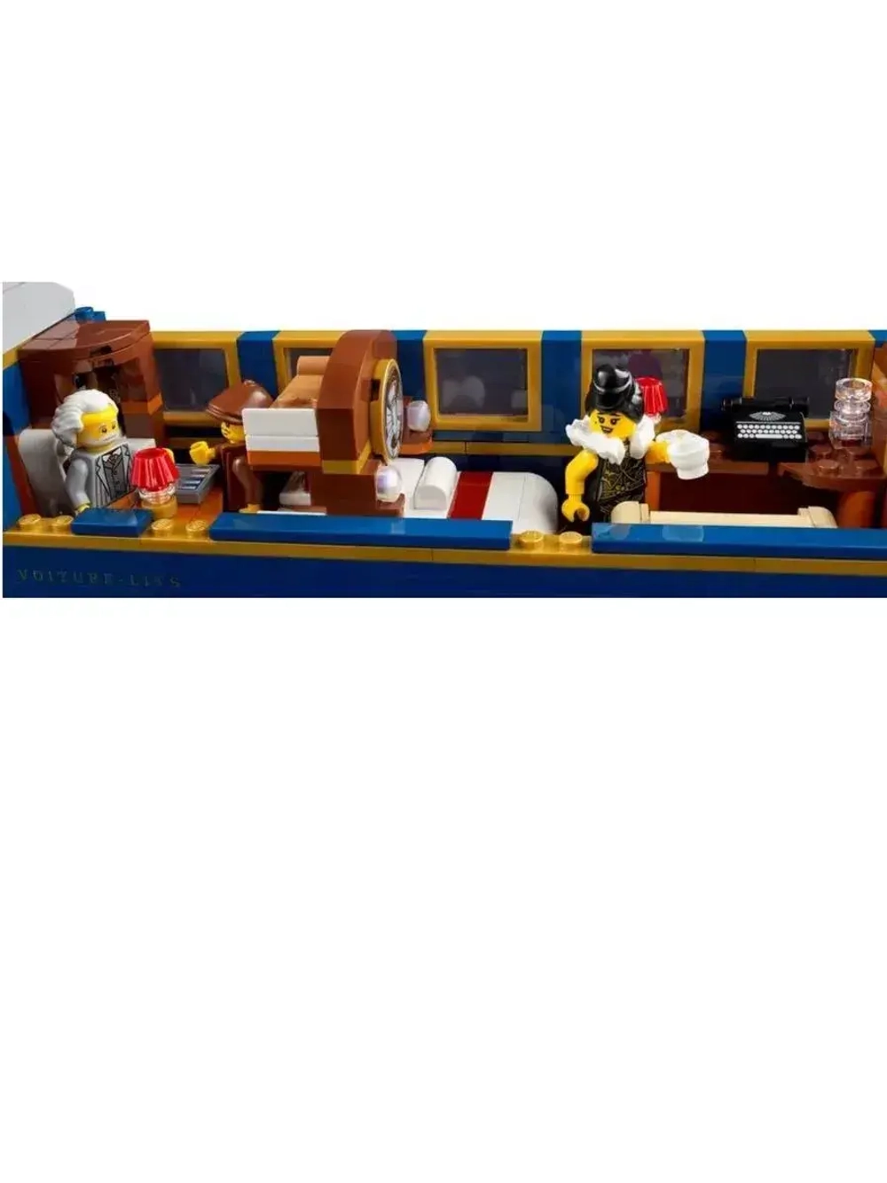 Конструктор Поезд Восточный экспресс 2540 деталей