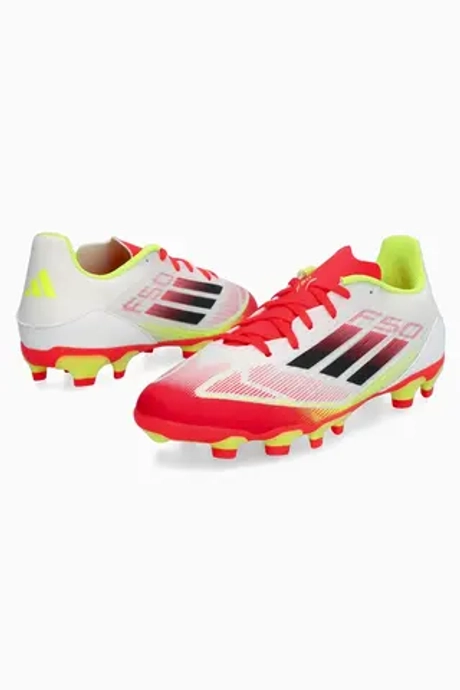 Бутсы adidas F50 League MG Junior - белый