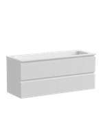 Тумба с раковиной Sancos Snob T 120 см SNT120W bianco
