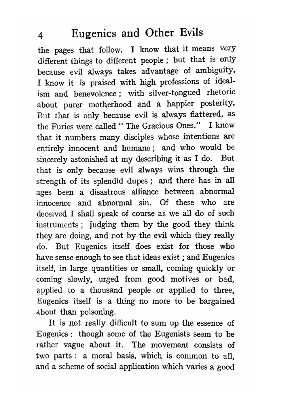 Eugenics and other evils | Гилберт Честертон