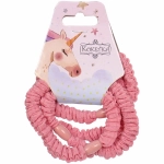 Резинки для волос в наборе, 5шт «МЕЛЛИСА», цвет цвет пудровый, d-5,5см (Подвес Единорог)●