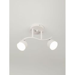 Светильник настенно-потолочный спот Rivoli Batty 7080-702 2хGX53 15 Вт поворотный | Споты-Подсветки