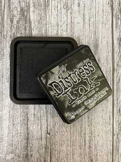 Distress Ink Pad. Black Soot
