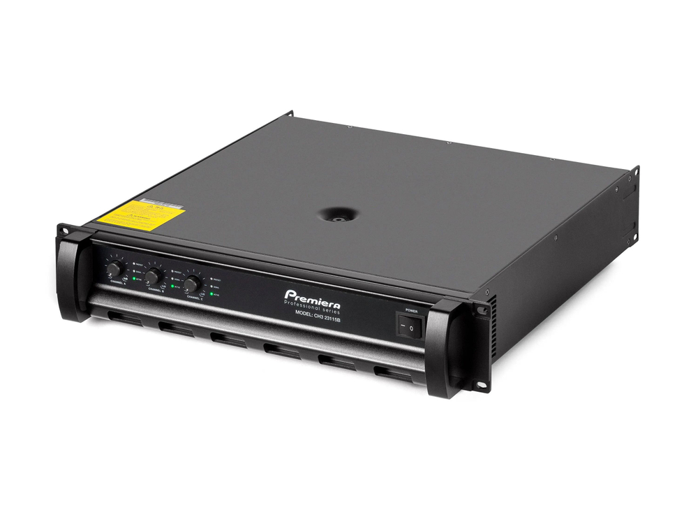 Усилитель мощности PREMIERA CH3 23115 BK