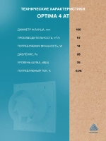 Вентилятор накладной OPTIMA D100 AT AURAMAX