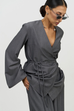 Блуза на запах