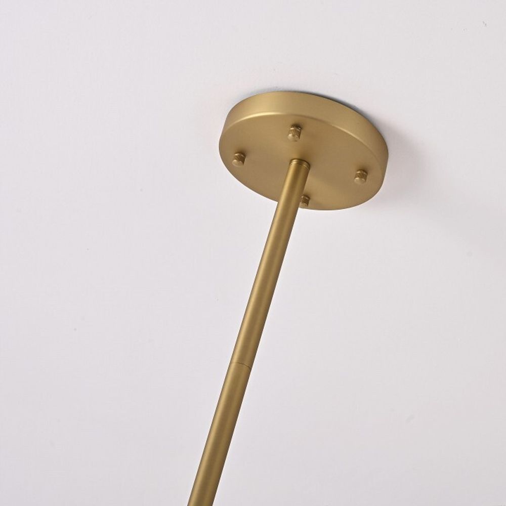 Люстра на штанге Imperiumloft Jorgenson Beige/Light wood STAVRA01