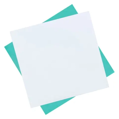 Бумага крепированная для стерилизации пар/газ стандартная DGM 1000х1000 мм белая/зеленая 250 шт