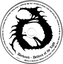 DARKENED - Defilers Of The Light, музыкальный компакт диск, death metal