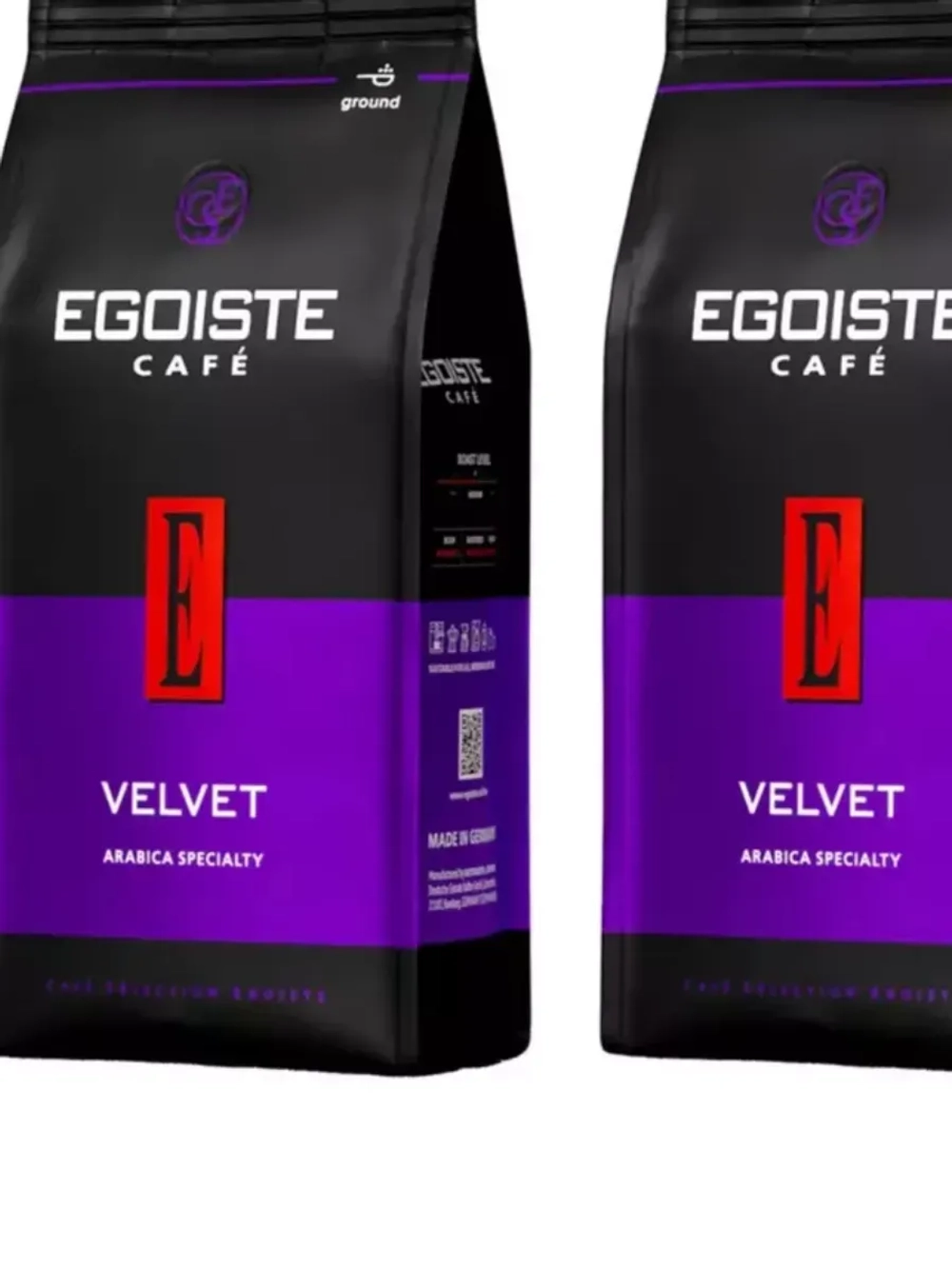 Кофе в зёрнах EGOISTE VELVET 2 шт по 200 г