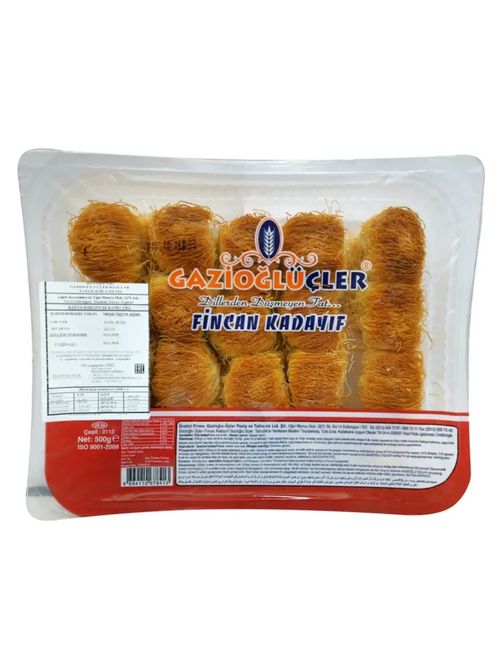 Gazioglu Катаифи тесто для восточных сладостей 500 г