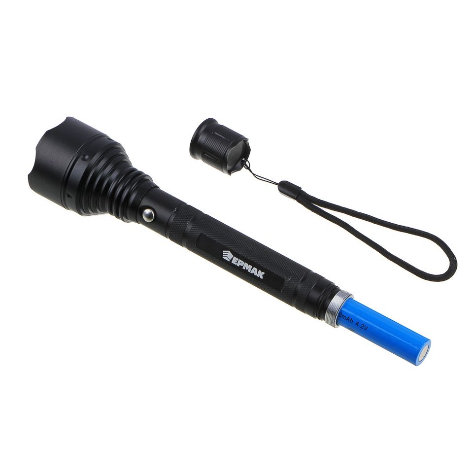 Фонарь ЕРМАК 1 LED 5 режимов (224-096)