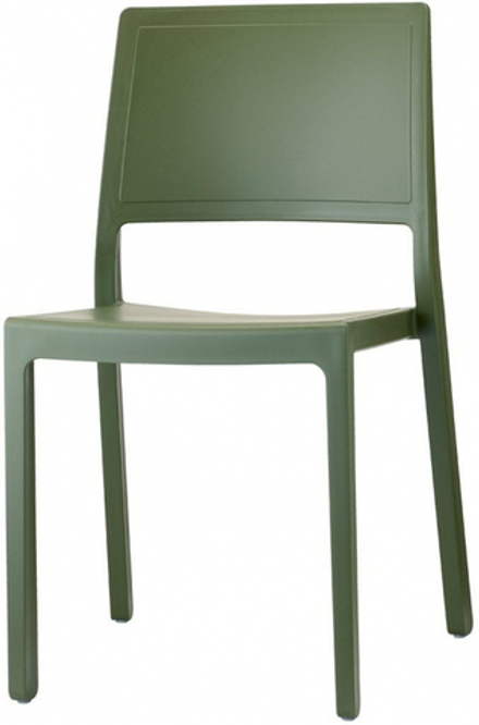 Стул пластиковый Scab Design Kate, зеленый