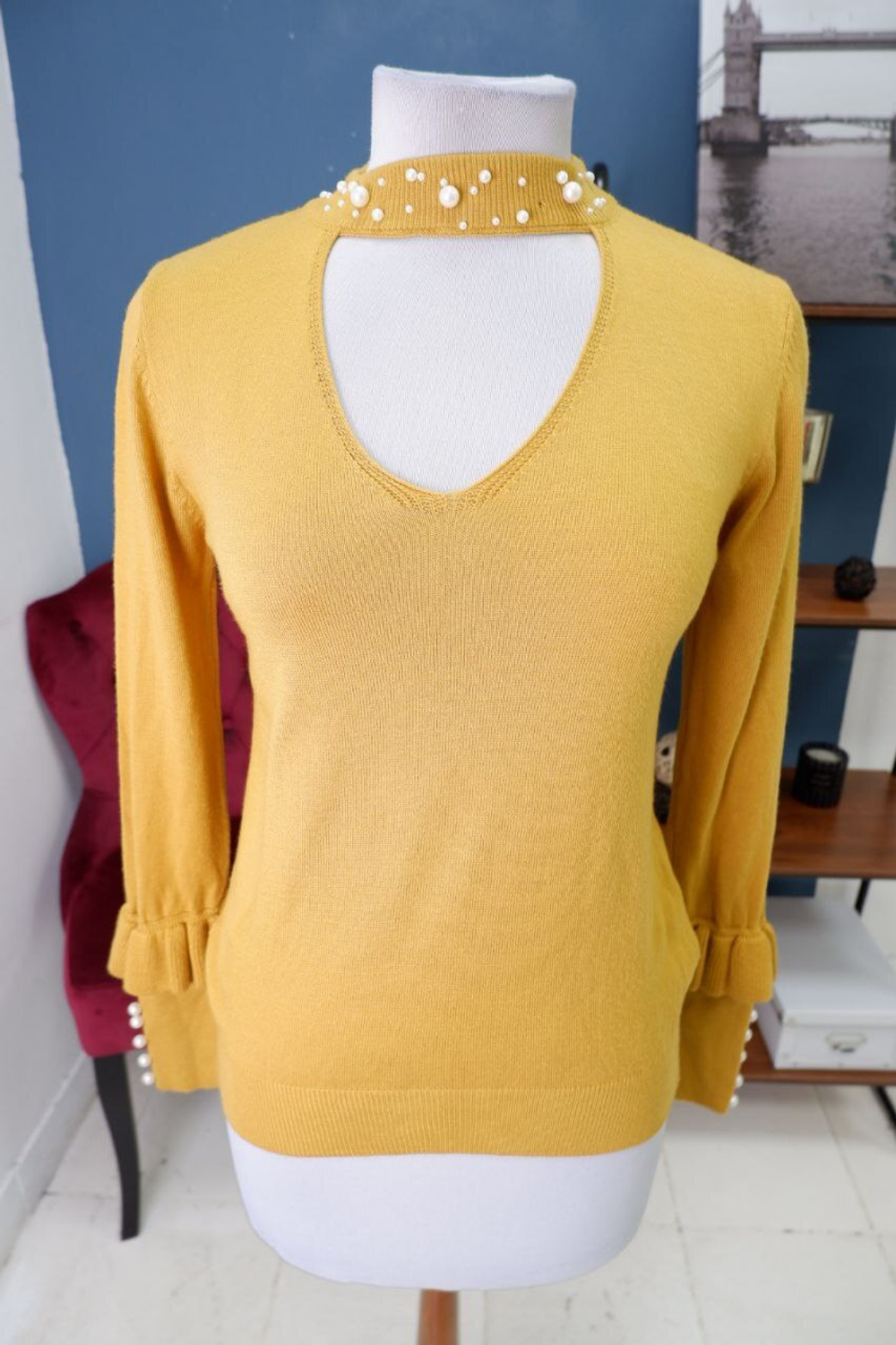 Джемпер Robin интересный 44-46 размер