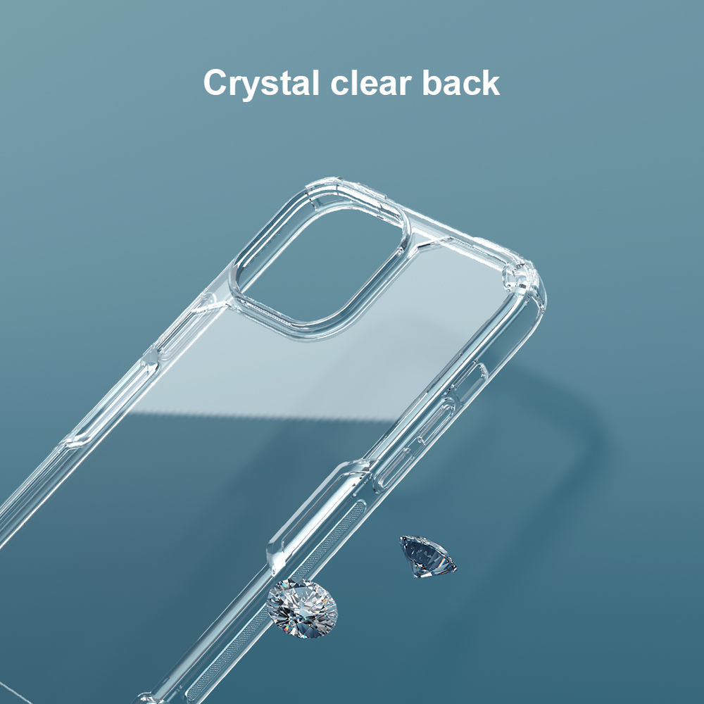 Усиленный чехол от Nillkin для смартфона iPhone 14 и 13, серия Nature TPU Pro Case