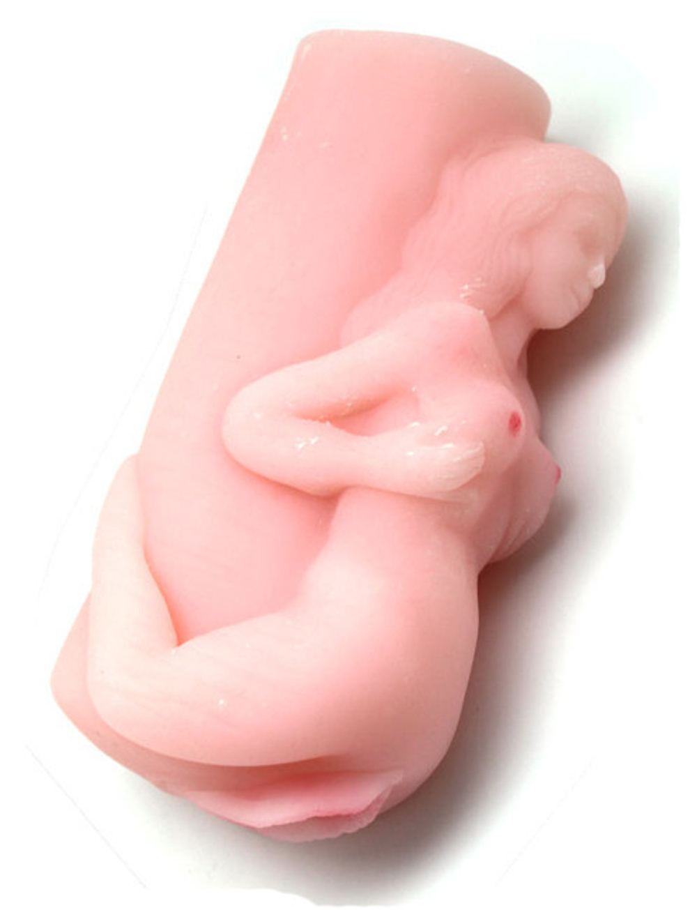 Мастурбатор Школьница в виде женского тела с вибрацией (Цвет: телесный)