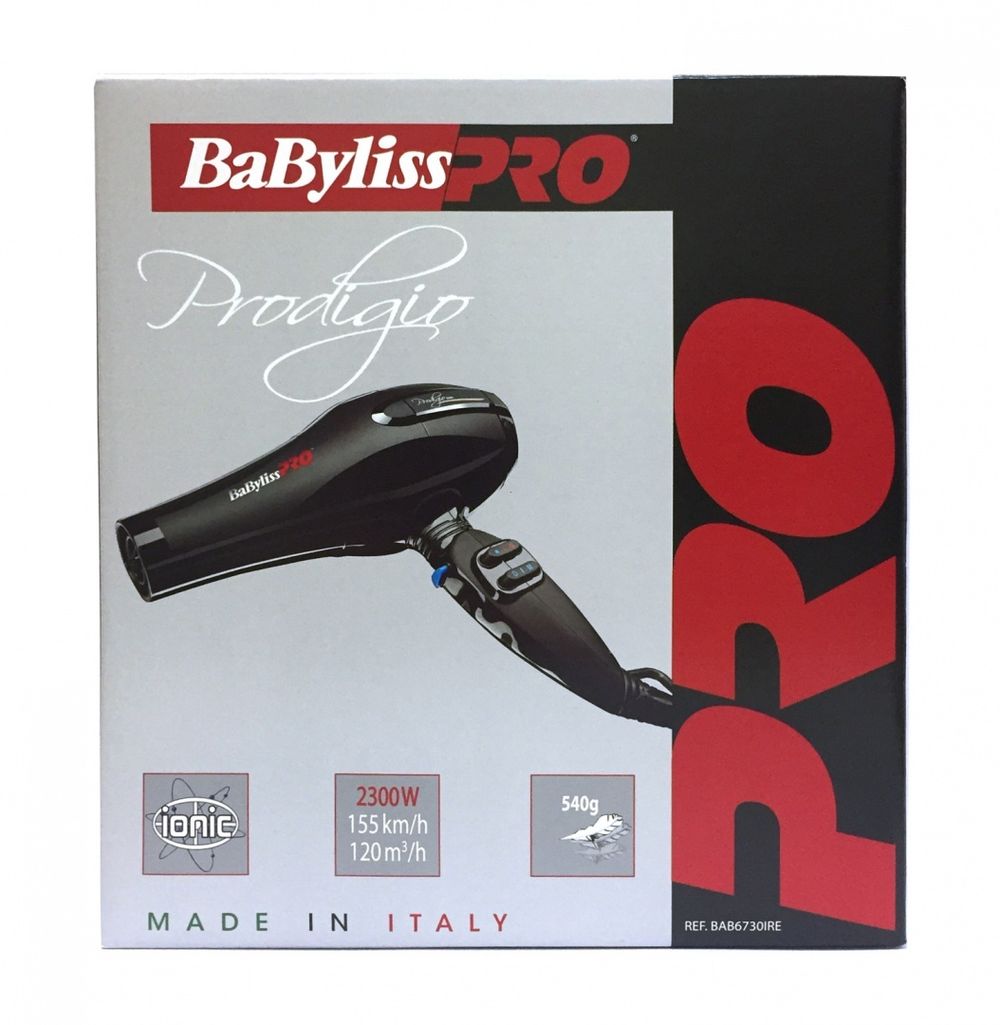 Профессиональный фен BaByliss PRO Prodigio Ionic BAB6730IRE 2300w - 5