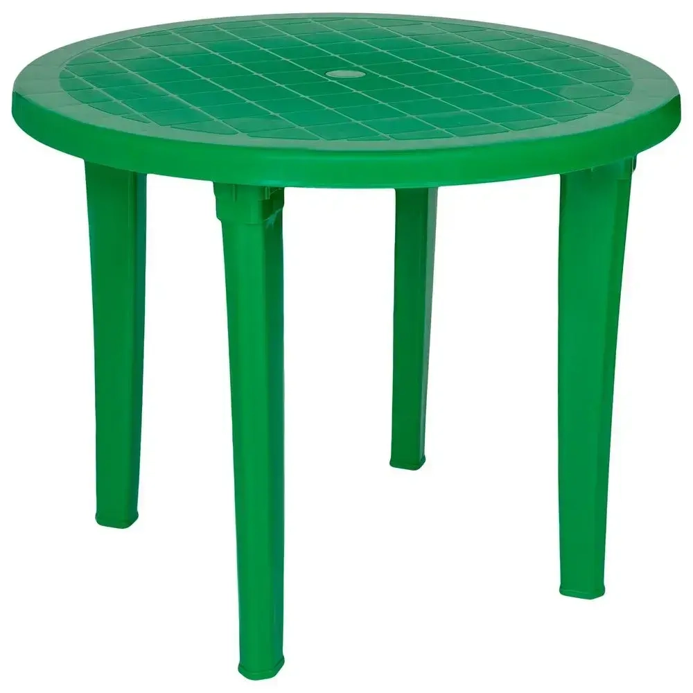 Стол круглый зеленый 950х740мм
