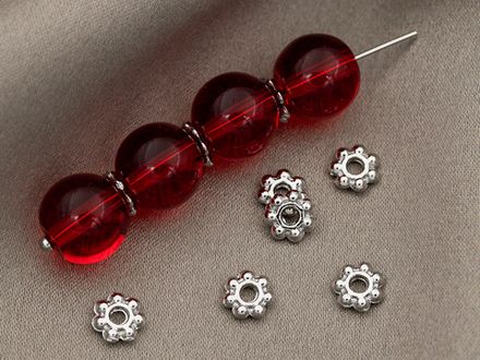 Спейсер "Ромашка" 4мм (10 штук)