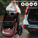 Детская коляска Sweet Baby Elegante Therma SBL 2 в 1 Mokka