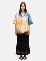 Рубашка Яндекс Гавайская желтая