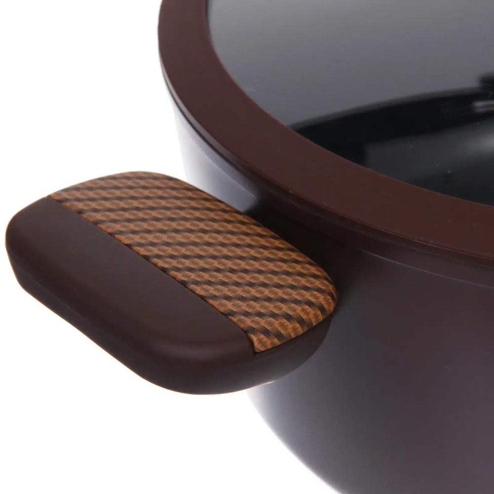 Кастрюля «BAROLY» CHOCOLATE 4.8л, индукция, стеклянная крышка