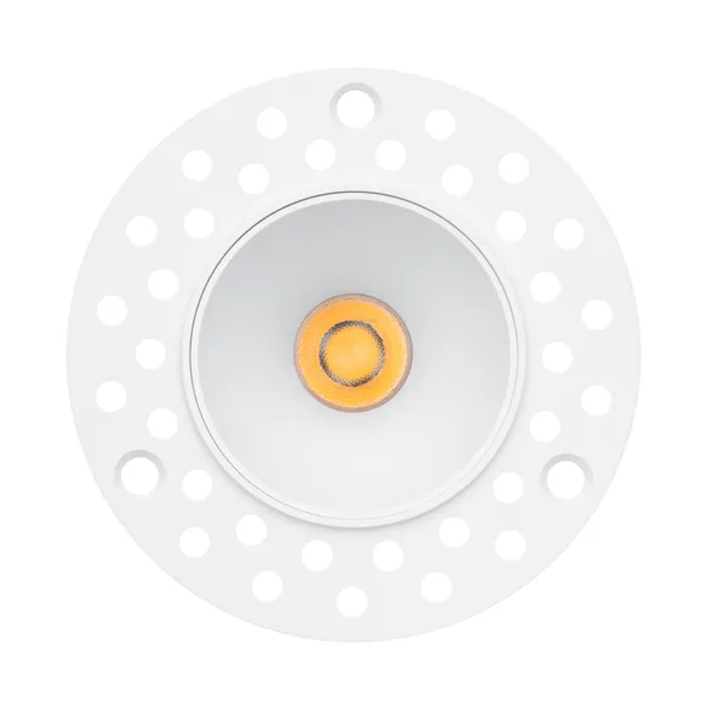 Светильник MS-INVISIO-TRIMLESS-R55-15W Warm3000 (WH-WH, 36 deg, 230V) (Arlight, IP54 Металл, 5 лет) 059162