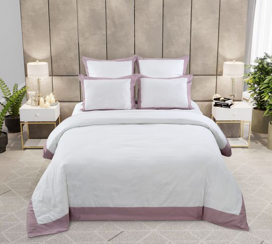 Евро комплект постельного белья Персона сатин