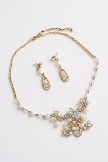 Комплект бижутерии Летто Алмаз