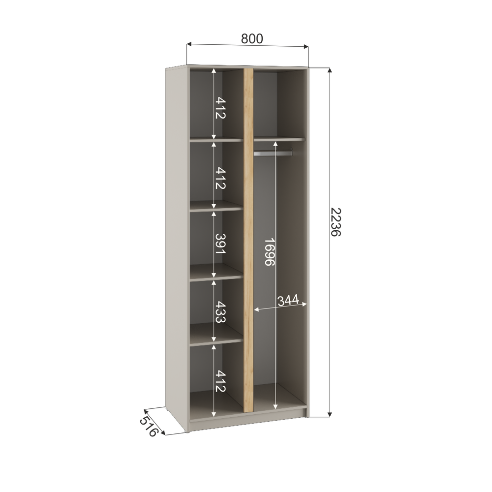 Шкаф 800-02 Фаворит