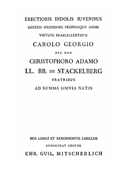 Scriptores erotici Graeci. Volumen 3. Longum et xenophontem ephesium continens | Achilles Tatius
