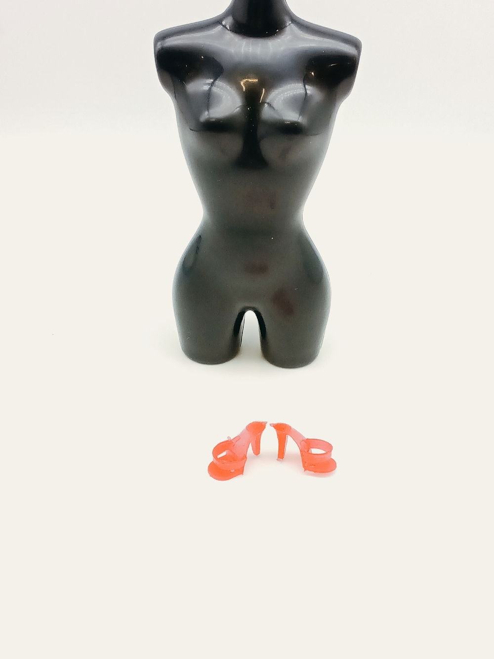 Обувь для куклы Барби винтаж мюли 0754