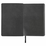 Ежедневник датированный 2022 А5 138x213 мм BRAUBERG "Vista", под кожу, "Black&White", 112846