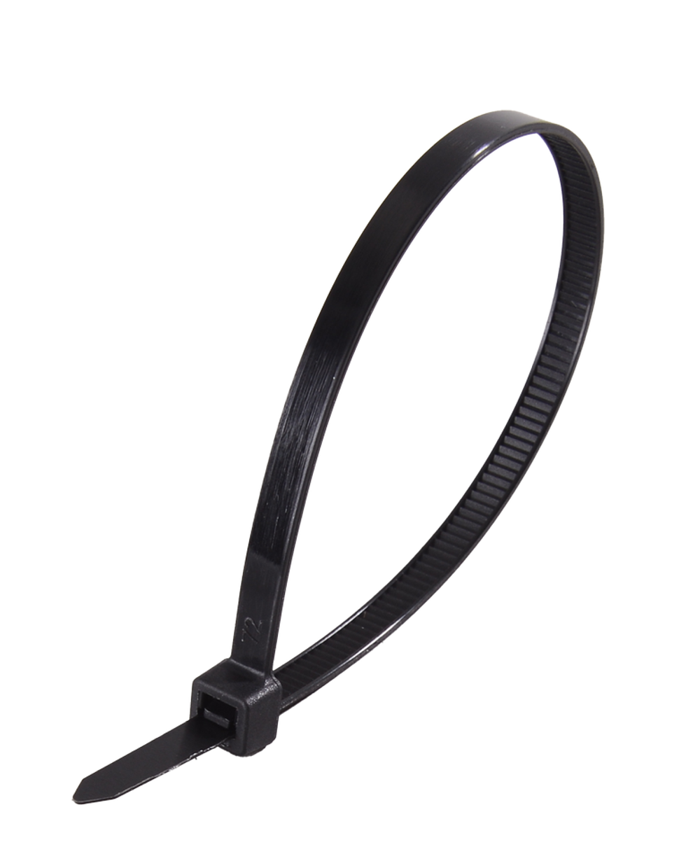 Хомуты нейлоновые (стяжки) черные 100 шт. Вихрь 4,8*200 Ч