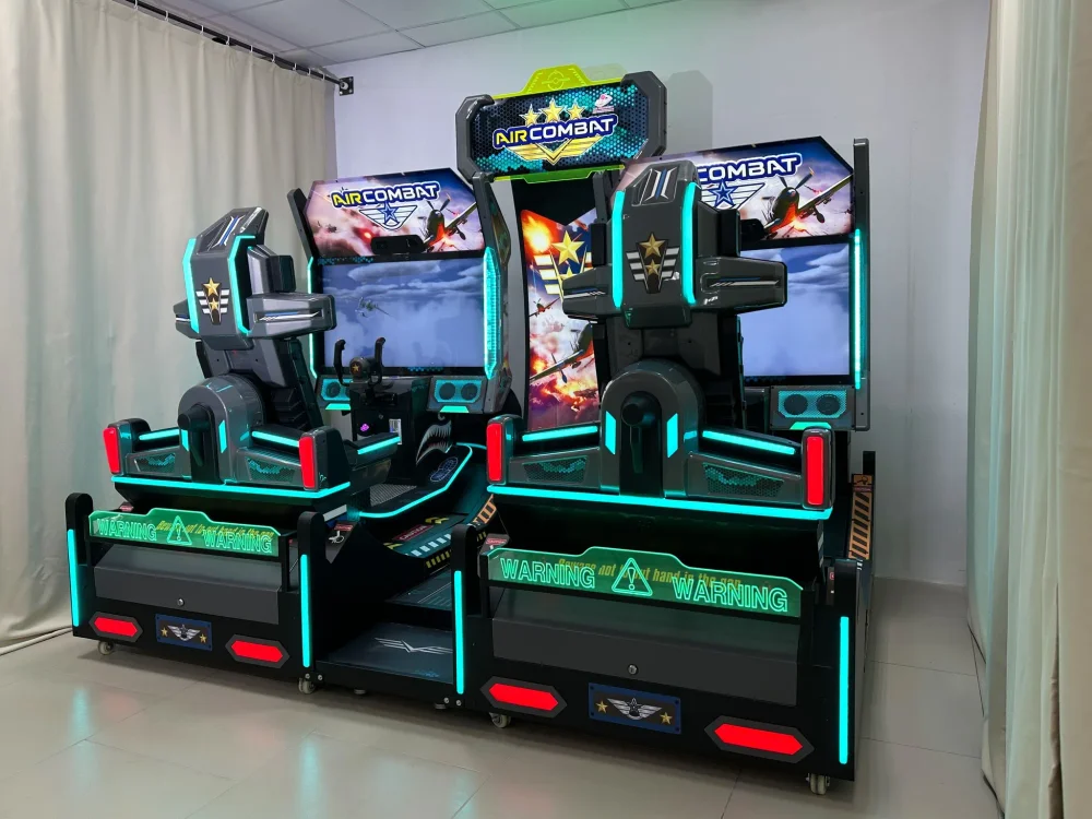 Двойной видео симулятор самолета «Пилоты: воздушный бой»