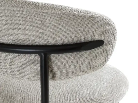 Барный стул Aria, серая рогожка