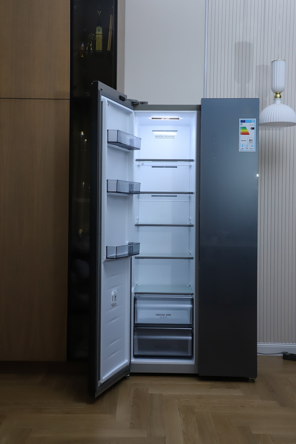 ХОЛОДИЛЬНИК SNOWY BCD-620 VV серый