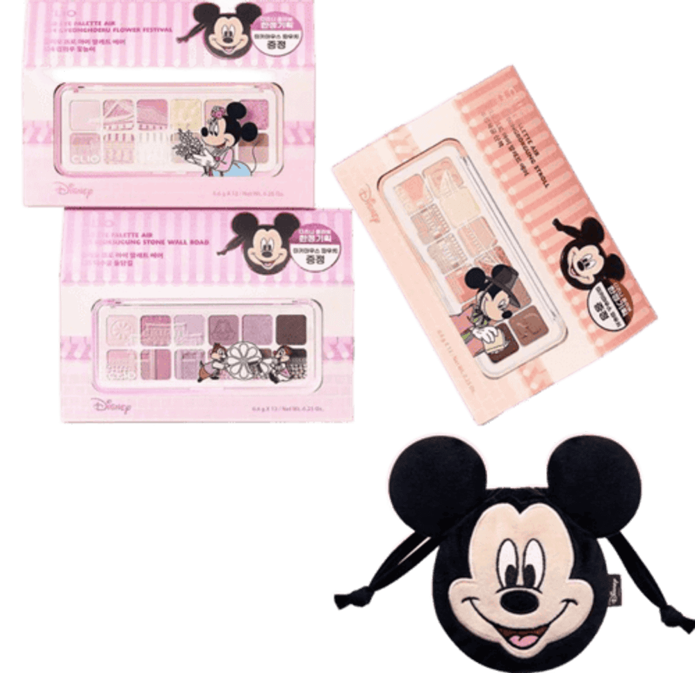 CLIO PRO EYE PALETTE AIR (MICKY &AMP; FRIENDS) - Палетка теней для век