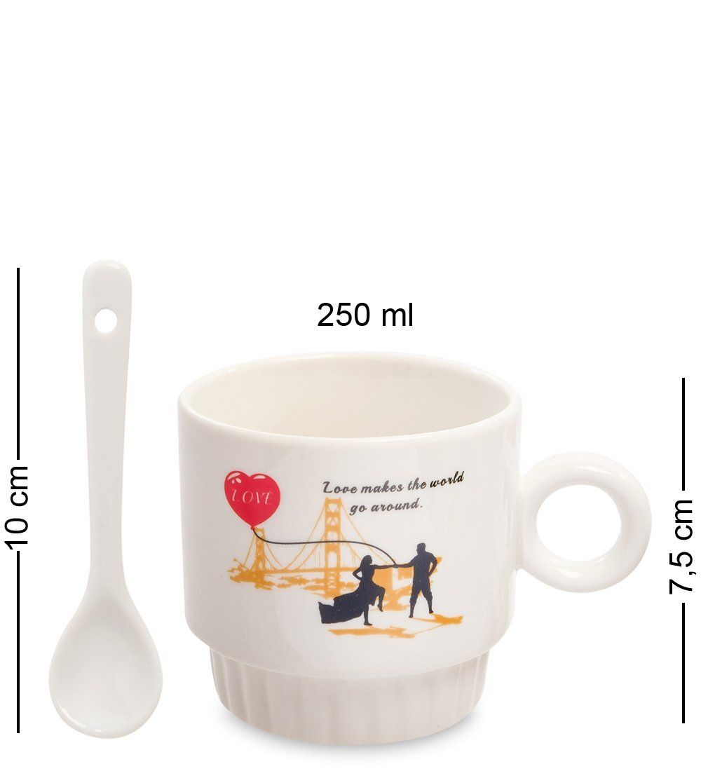 GAEM Art MUG-170/3 Набор из двух кружек «Любите и будете любимы»