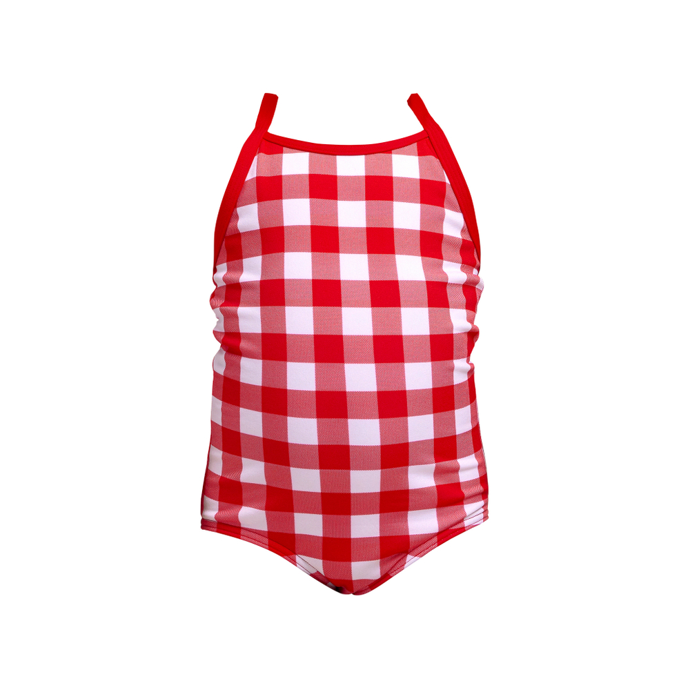 Купальник FUNKITA Toddler Girl's Red Checker