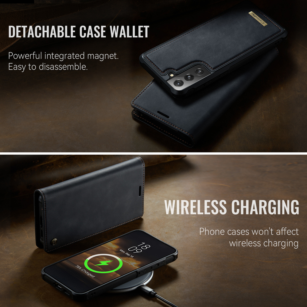 Чехол-кошелек CaseMe 2 in 1 MagSafe Samsung Galaxy S21 FE